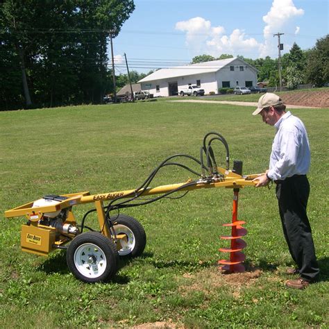 small auger for post holes|auger for post hole diggers.